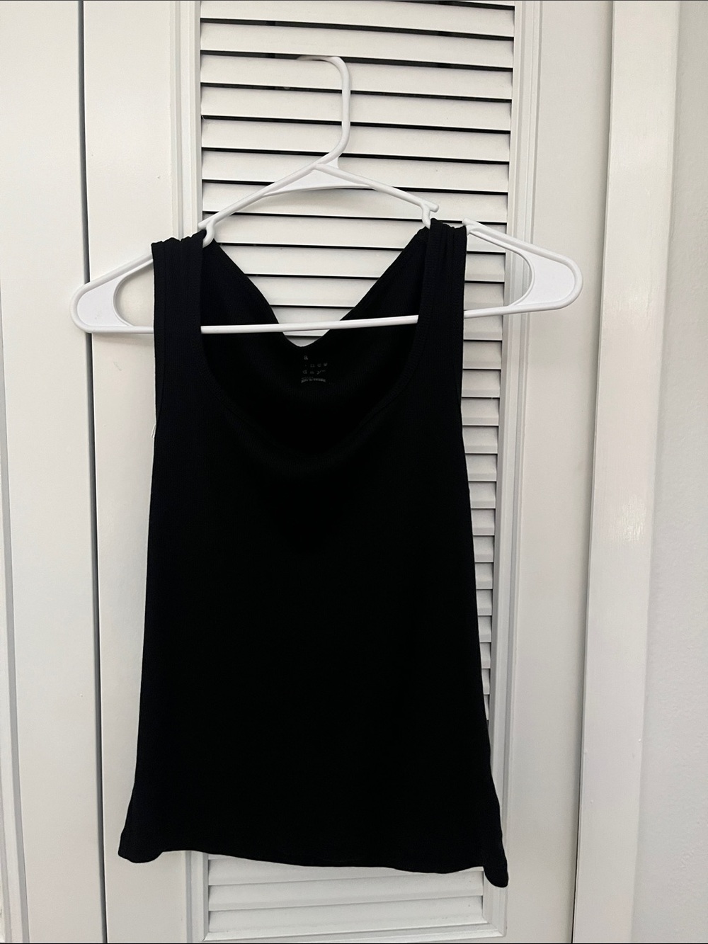 basic ribbed tank